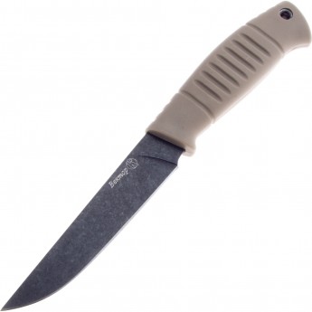 Нож КИЗЛЯР ВЕКТОР, рукоять эластрон песчаный Нож КИЗЛЯР ВЕКТОР, рукоять эластрон песчаный